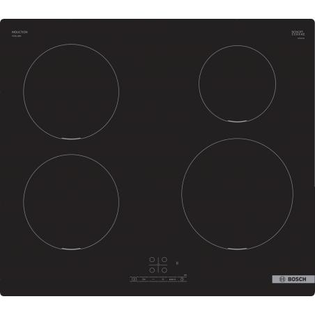 Bosch Serie 4 PUE611BB5E hobs Negro Integrado 60 cm Con placa de inducción 4 zona(s)