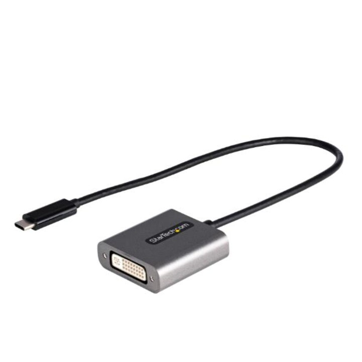 StarTech.com Adattatore USB C a DVI - Adattatore Dongle da USB-C a DVI-D 1920x1200p - Convertitore video USB Type C a DVI Displa