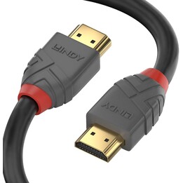 Lindy 2multra Ultra High Speed HDMI cable Anthra Line 2 m black
