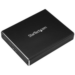StarTech.com SM22BU31C3R boîtier pour 2 SSD M.2 SATA RAID USB 3.1 noir
