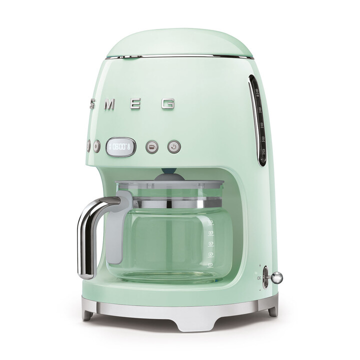 CAFETEIRA SMEG GOTEJADORA 50´STYLE PASTEL GREEN DCF02PGEU