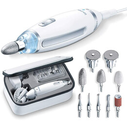 Beurer MP 62 Set Argento, Bianco