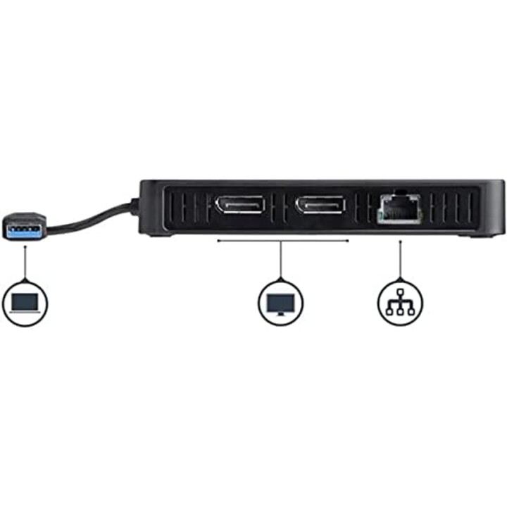 STARTECH 2XDP + RJ45 USB 3.0 REPLICATOR PORT