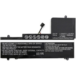 CoreParts MBXLE-BA0054 batería para portátil 7,64 V 6800 mAh negra