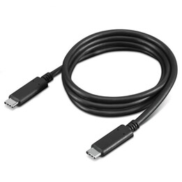 Lenovo 4X90U90619 USB Kabel USB 3.2 Gen 2 (3.1 Gen 2) 1 m USB C 10 Gbit/s 100 W Schwarz