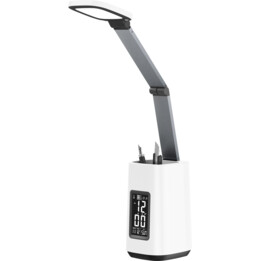 Activejet AJE-TECHNIC LED table lamp with white lampshade