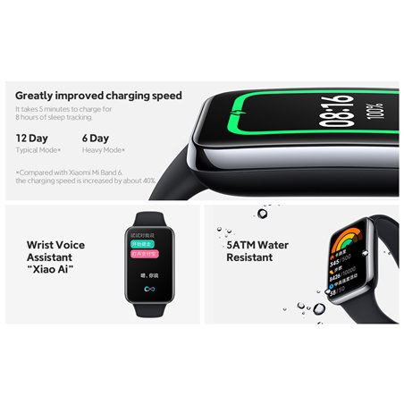 Xiaomi Mi Smart Band 7 Pro Black - Smartband