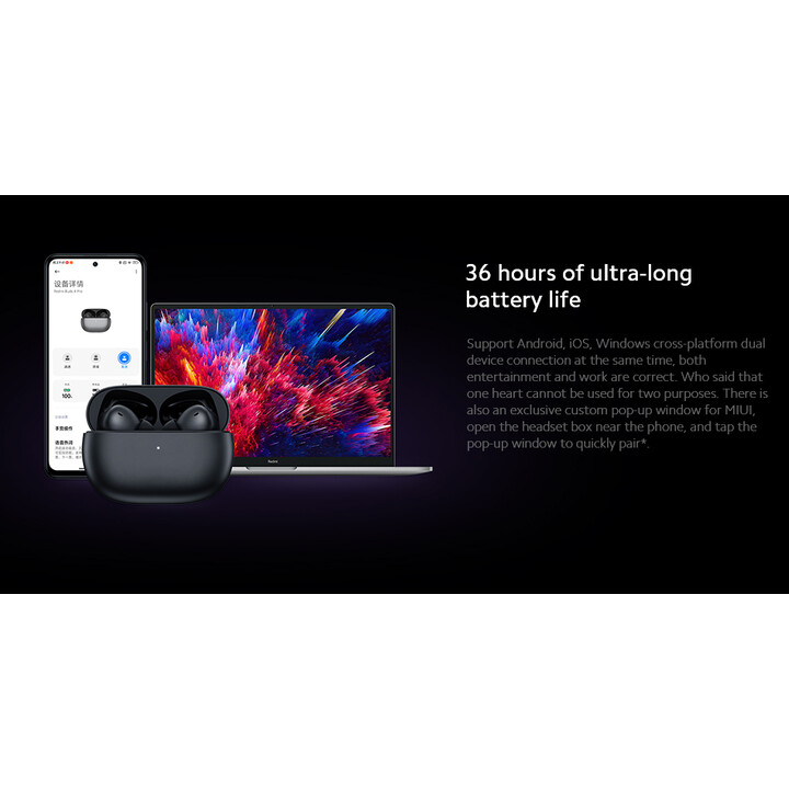 Xiaomi Redmi Buds 4 Pro Negro