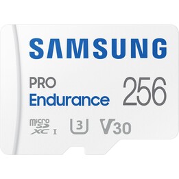 Samsung PRO Endurance MicroSDHC 256GB Kit (R100/W40, Mit SD-Adapter)