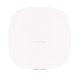 HPE Aruba Instant On AP25 con fuente de alimentación Punto de acceso 4x4 Wi-Fi 6 para interiores con capacidad PoE (R9B33A)