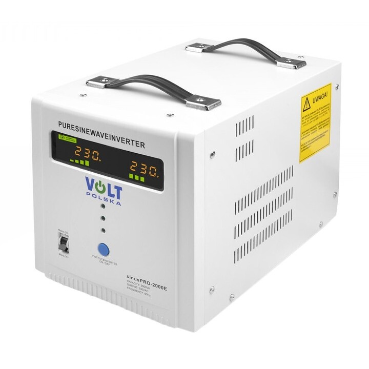 Volt Polska fonte de alimentação de emergência Sinus Pro 2000 E