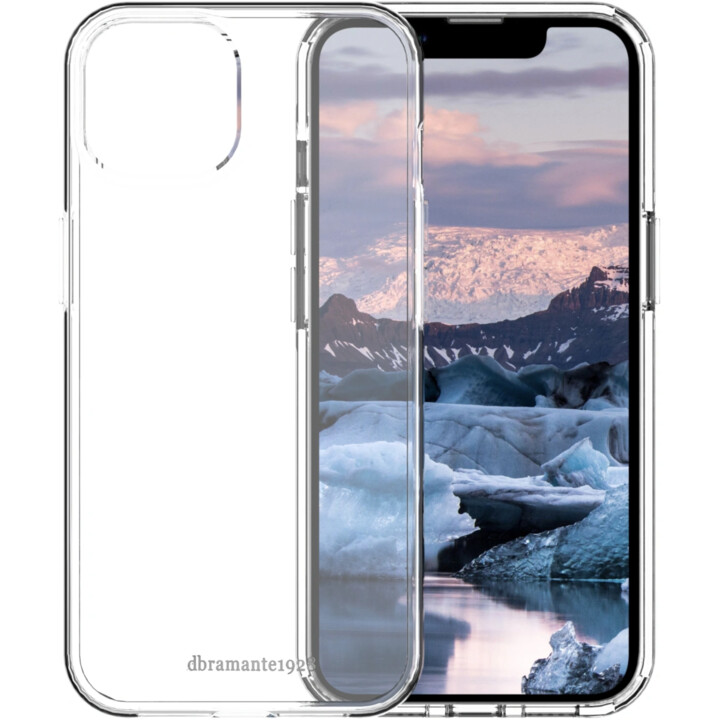dbramante1928 Iceland Pro custodia rigida trasparente per iPhone 14