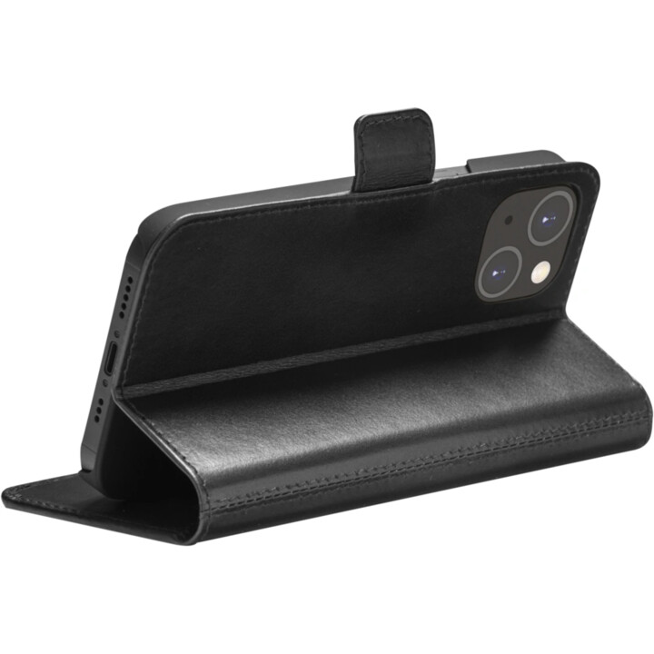 dbramante1928 Copenhagen Wallet Case for iPhone 14 Black