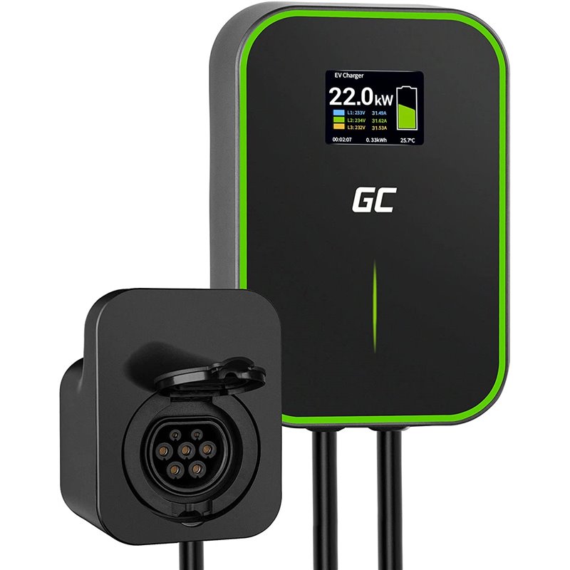 GREEN CELL EV POWERBOX 22KW WITH PLUG
