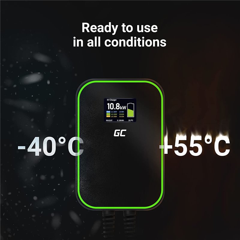 GREEN CELL EV POWERBOX 22KW WITH PLUG