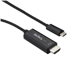 StarTech.com Adaptateur USB-C vers HDMI 3m - Câble Vidéo USB Type C vers HDMI 2.0 - 4K60Hz - Compatible Thunderbolt 3 - Converti