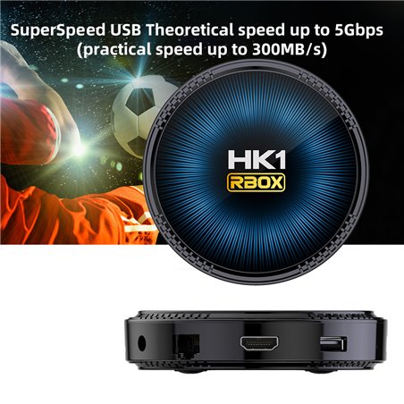 HK1 RBox S905W2 4GB/32GB Android 11 100M - Android TV