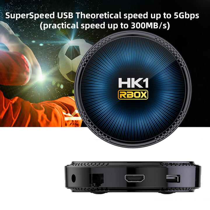 HK1 RBox S905W2 4GB /32GB Android 11 100M - Android TV