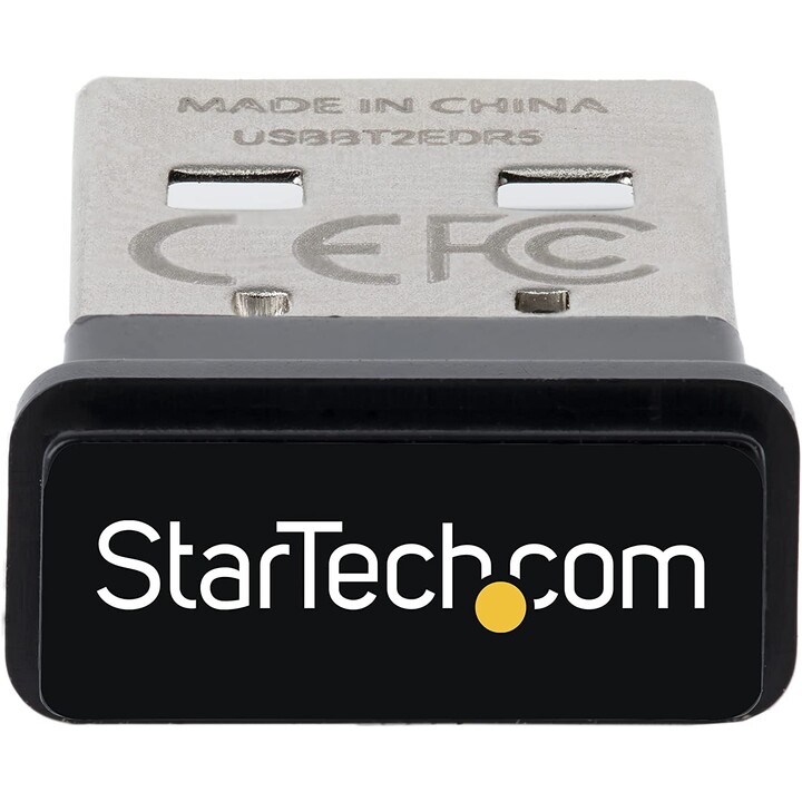 StarTech.com USBA-BLUETOOTH-V5-C2 adaptateur Bluetooth 5.0 USB noir