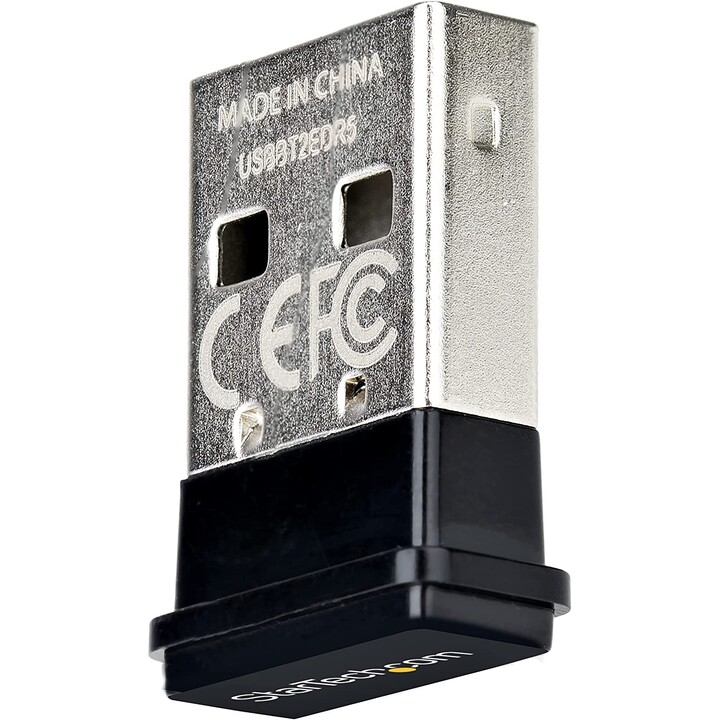 StarTech.com USBA-BLUETOOTH-V5-C2 adattatore Bluetooth 5.0 USB nero
