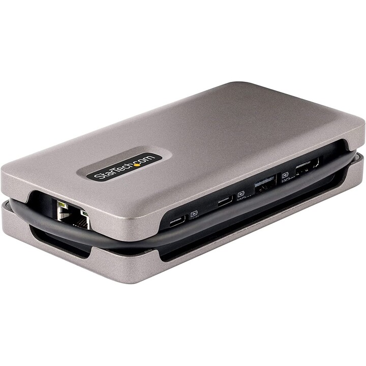 StarTech.com DKT31CH2CPD3 Adaptateur multiport USB-C 4K 60Hz HDMI gris