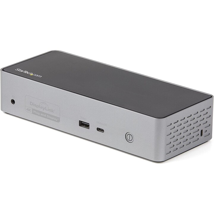 StarTech.com USB C Dockingstation für 4 monitore - 4K 60Hz Hybrid Notebook Dock DisplayPort 1.4 & HDMI 2.0 - Universal USB-C/Thu