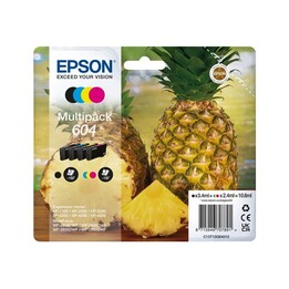 Epson 604 MULTIPACK 4 COLOR CARTRIDGE (PINEApple)