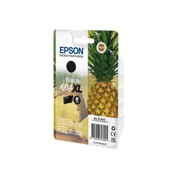 Epson 604Xl Patrone (Ananas) Schwarz