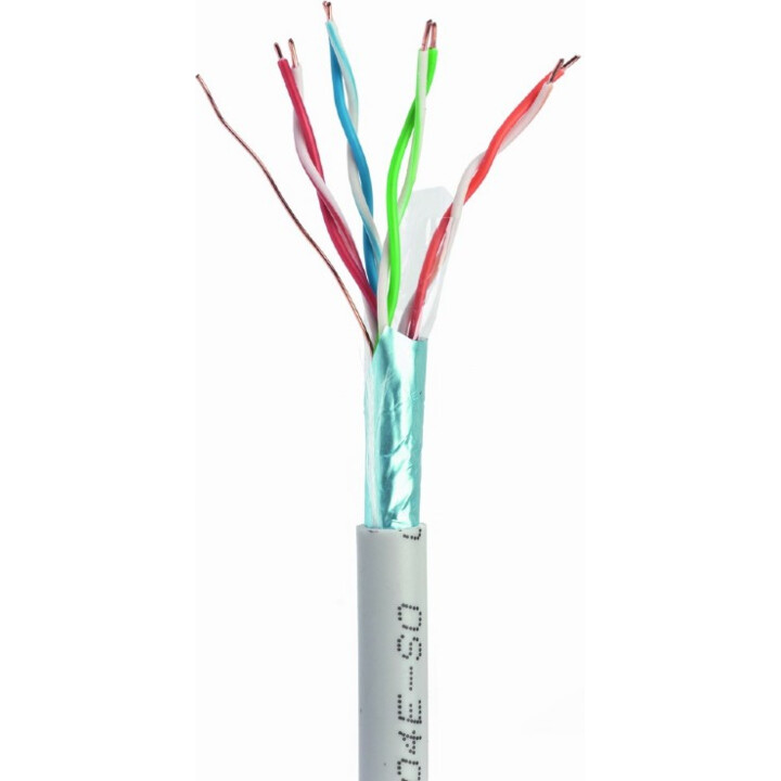 Gembird 305m Cat5e FTP cable de red F/UTP (FTP) Gris