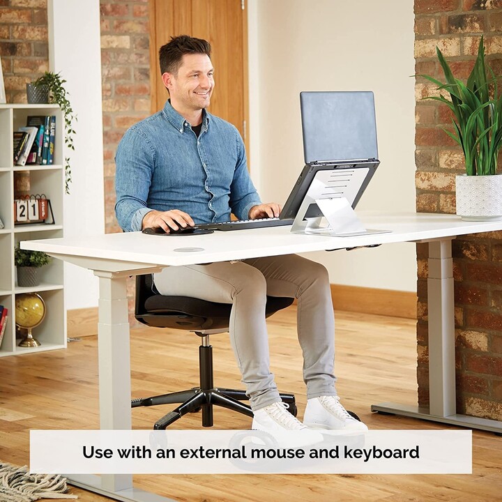 FELLOWES Hylyft laptop stand silver