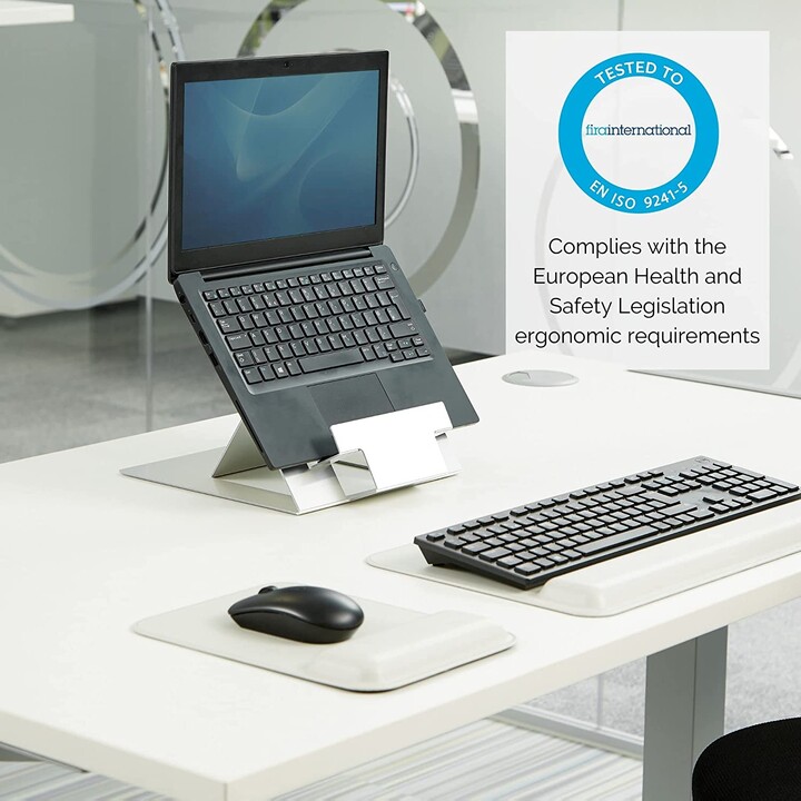 FELLOWES Hylyft Laptopständer silber