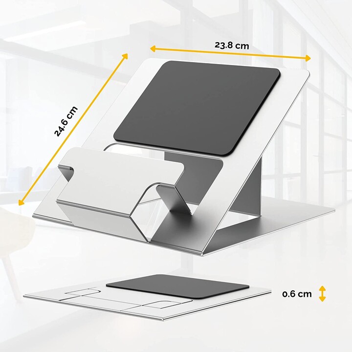 FELLOWES Hylyft laptop stand silver