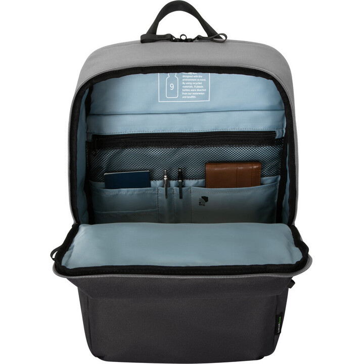 Rucksack 15 6 sagano reise grau schwarz
