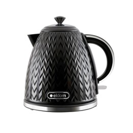 Chaleira ELDOM NELA, capacidade 1,7 l, potência 2000 W, preta
