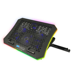 Esperanza EGC109 système de refroidissement pour ordinateurs portables 2100 tr/min Noir