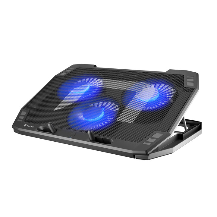 NATEC Laptop Cooling Pad Oriole 15.6-17.3inch LED Notebook-Kühlpad 43,9 cm (17.3 Zoll)