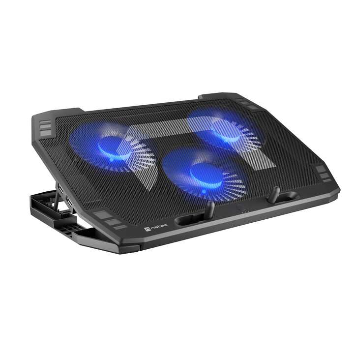 NATEC Laptop Cooling Pad Oriole 15.6-17.3inch LED Notebook-Kühlpad 43,9 cm (17.3 Zoll)