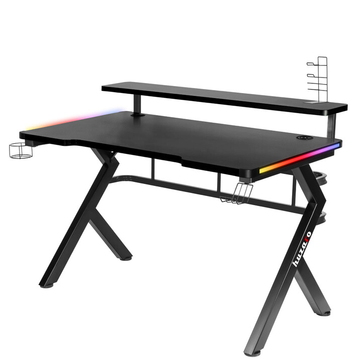 ESCRITORIO DE JUEGOS HUZARO HERO 5.0 RGB