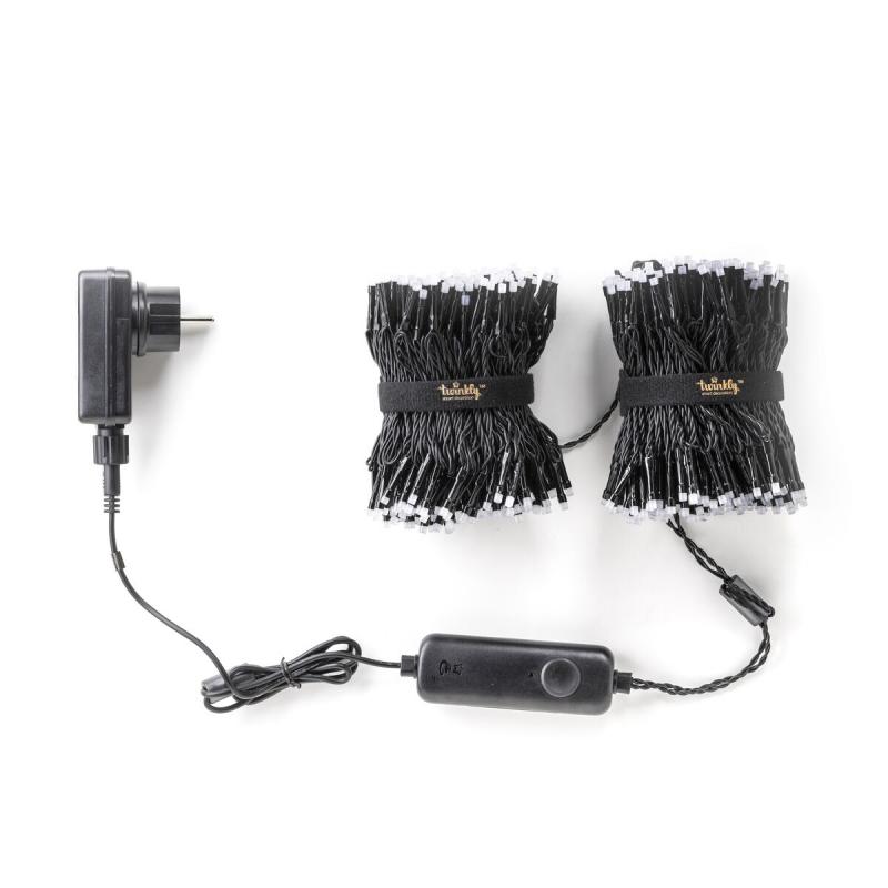 TWINKLY Strings 600 (TWS600STP-BEU) Luces inteligentes para el árbol de Navidad 600 LED RGB 48 m