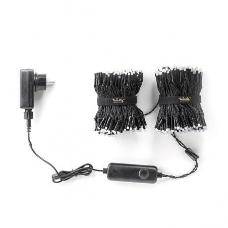 TWINKLY Strings 600 (TWS600STP-BEU) Luces inteligentes para el árbol de Navidad 600 LED RGB 48 m