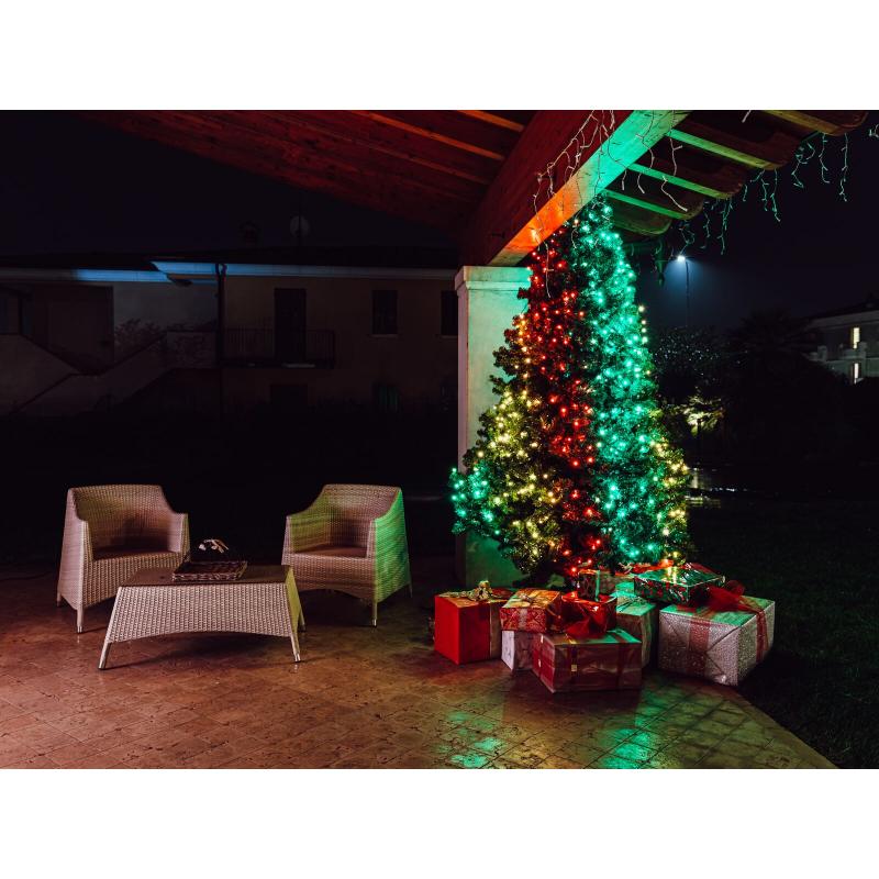 TWINKLY Strings 600 (TWS600STP-BEU) Luces inteligentes para el árbol de Navidad 600 LED RGB 48 m