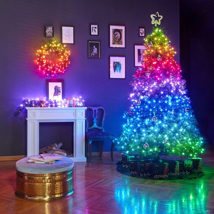 TWINKLY Strings 400 Special Edition (TWS400SPP-BEU) Luzes inteligentes para a árvore de Natal 400 LED RGB+W 32 m