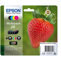 ENCRE Epson C13T29864012 N° 29 PACK DE QUATRE COULEURS C / M / Y / BK
