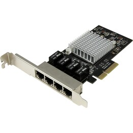 STARTECH ST4000 4X 10/100/1000 PCIE NETWORK CARD