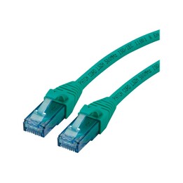 Roline Patch-Kabel RJ-45 (M) zu RJ-45 (M) 10 m UTP CAT 6a grün (21.15.2737)