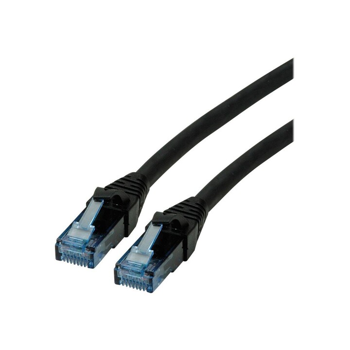 Roline Patch-Kabel RJ-45 (M) zu RJ-45 (M) 15 m UTP CAT 6a schwarz (21.15.2758)