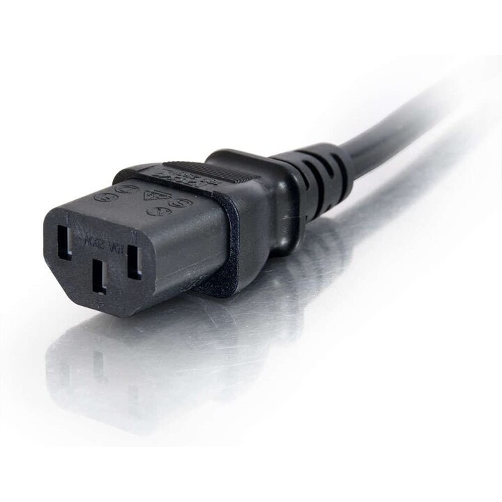 KABLEX CABLE D'ALIMENTATION RESEAU SCHUKO MALE / FEMELLE 2M NOIR