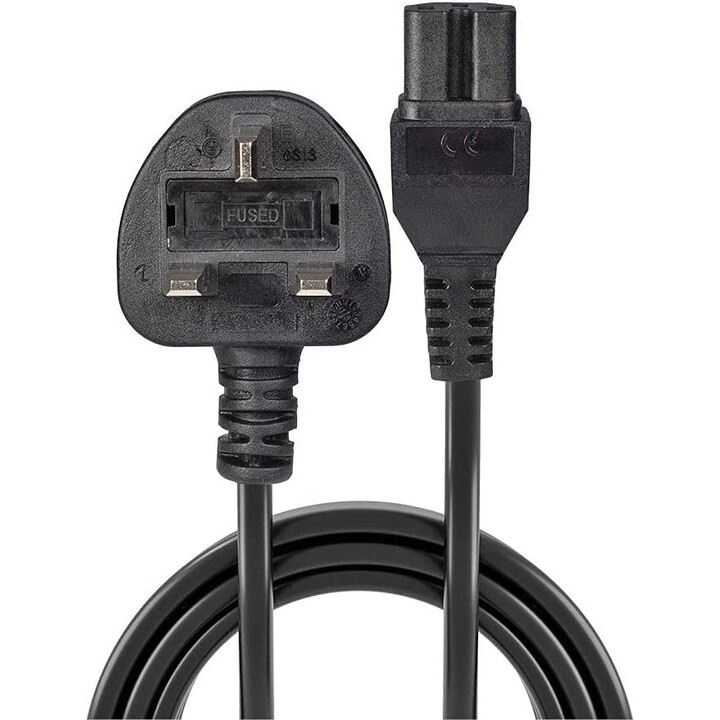 KABLEX CABLE D'ALIMENTATION RESEAU SCHUKO MALE / FEMELLE 2M NOIR