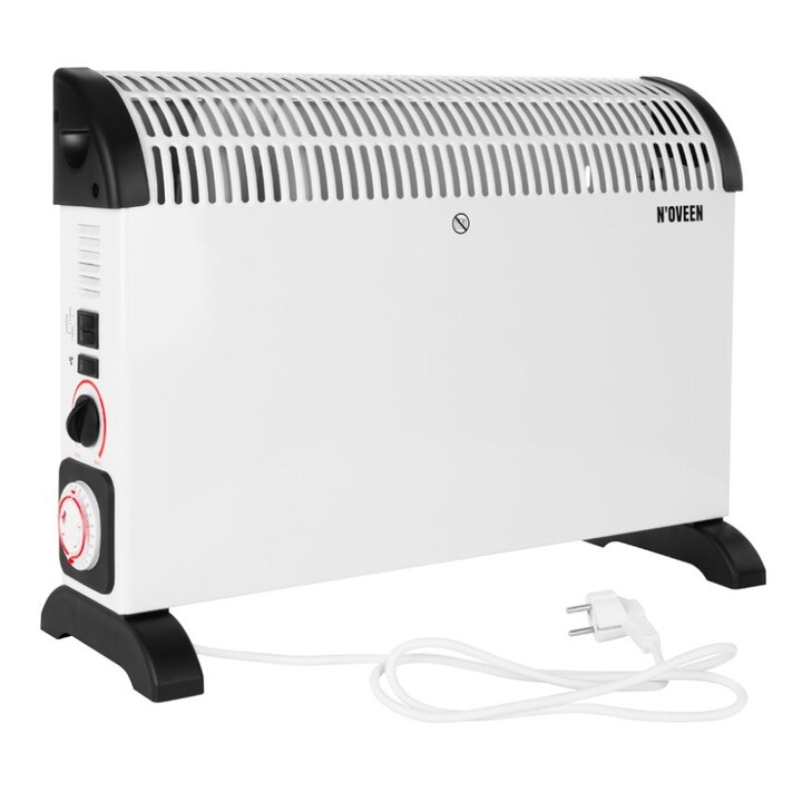 Ch-6000 Timer Turbo Ventilador Aquecedor Convector