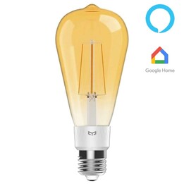 Bombilla inteligente Yeelight, bombilla inteligente de filamento LED ST54